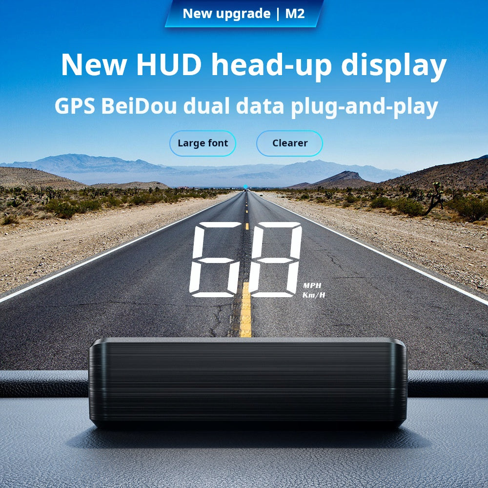 👑Head-Up Display (HUD) Car GPS Digital Speedometer