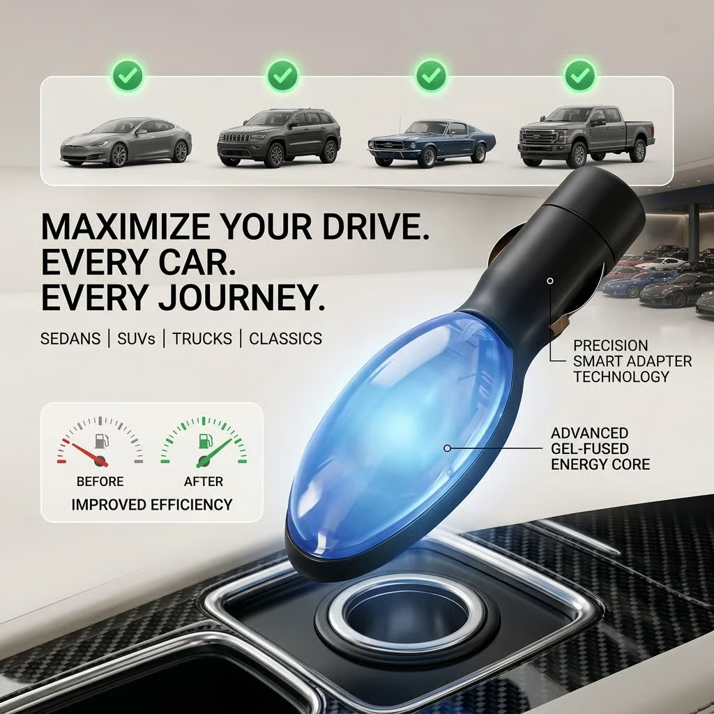 👑70% OFF💥 2026 New Smart Fuel Saver Plug-and-Play & Save Up to 30%