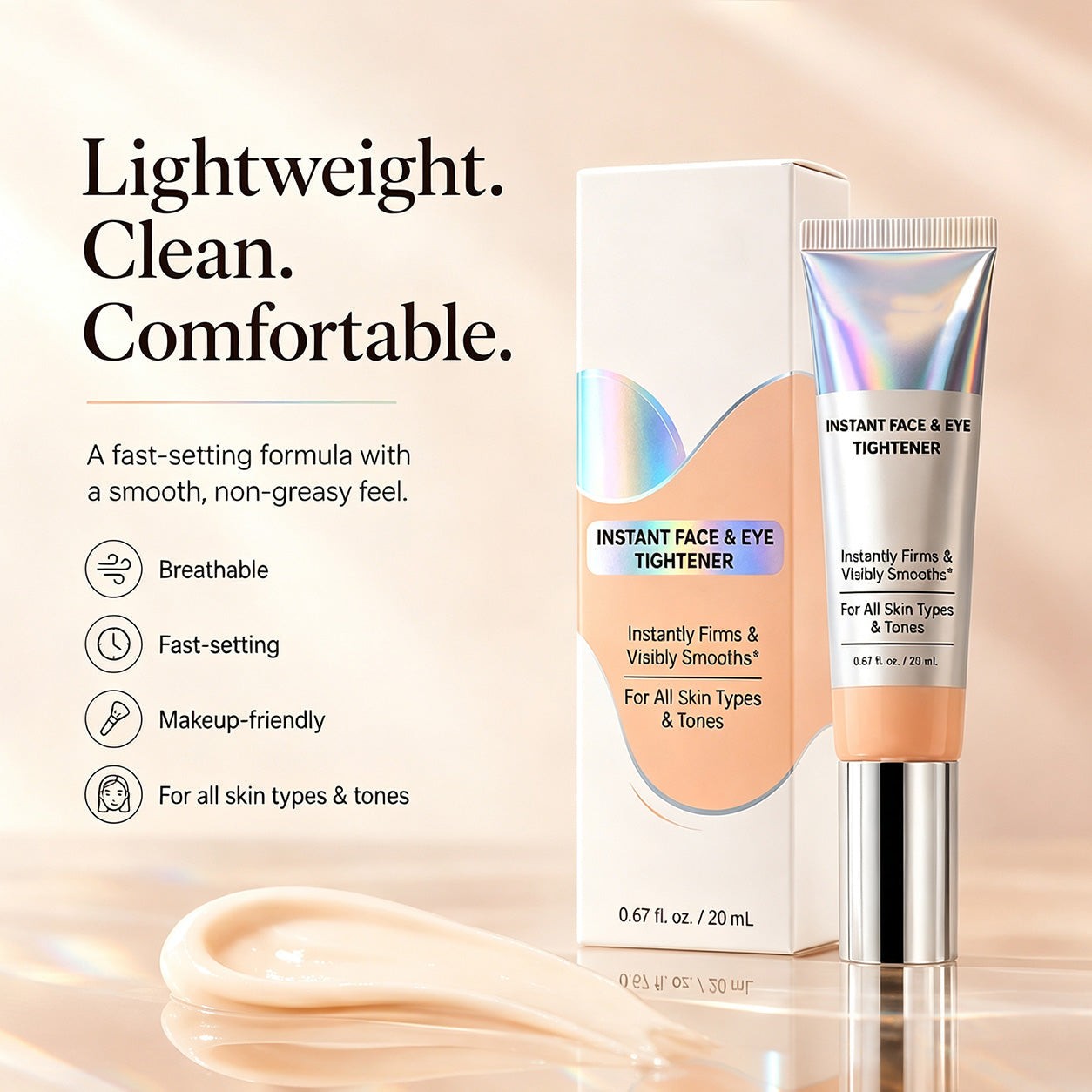 💕Instant Face Tightener – ✨Visible Smoothing in 60 Seconds, Monthly Performance Upgrade in 30 Days