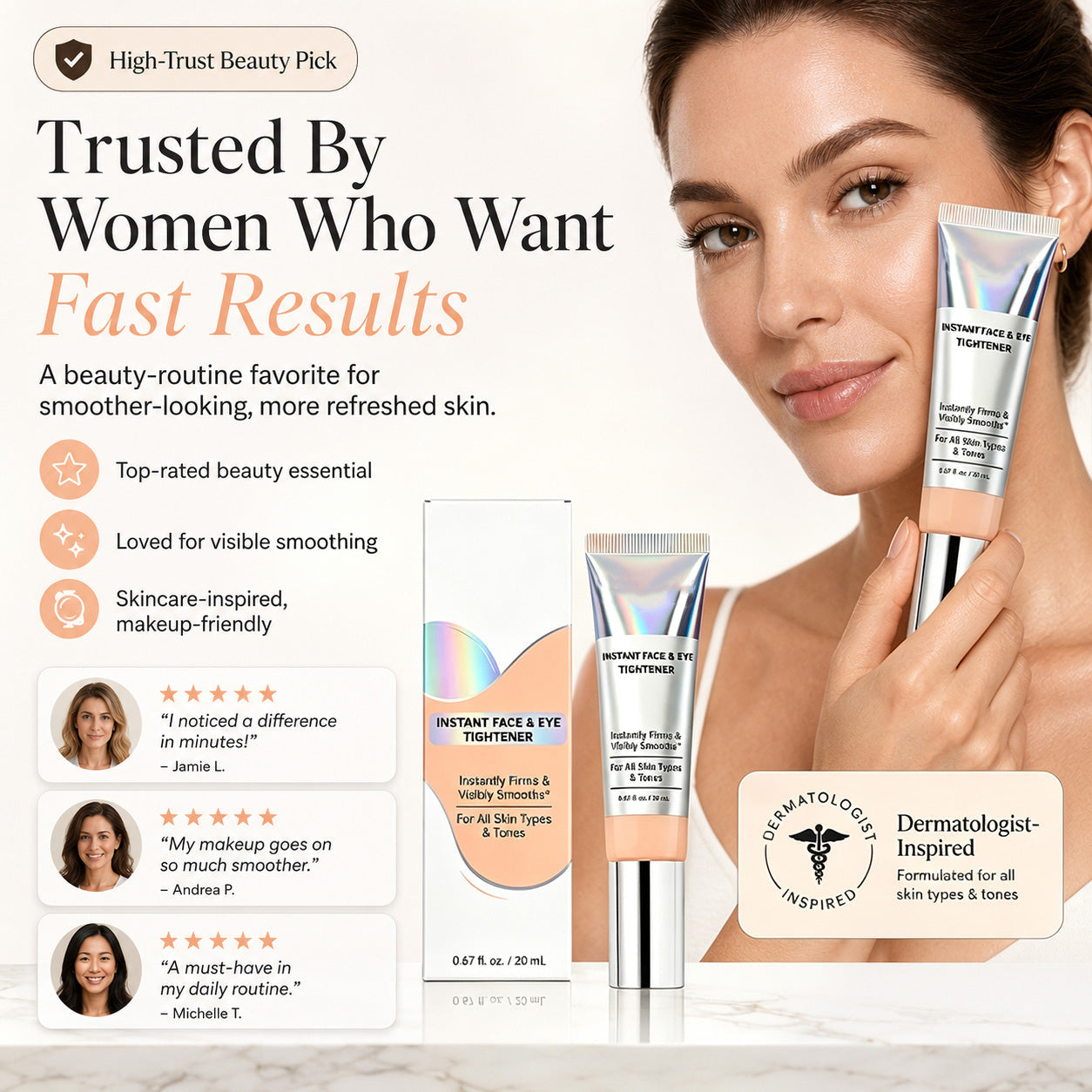 💕Instant Face Tightener – ✨Visible Smoothing in 60 Seconds, Monthly Performance Upgrade in 30 Days